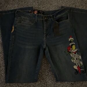 Ed Hardy Flare Jeans (NWT) Size: 30